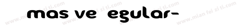 HFXmasEve Regular字体转换